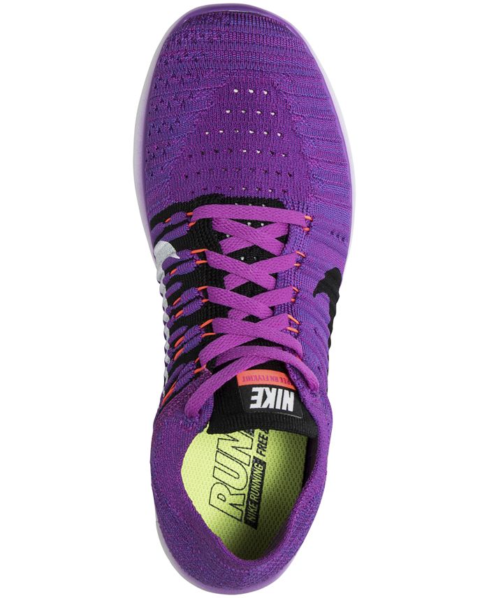 Nike Women's Free RN Flyknit Running Sneakers from Finish Line Macy's