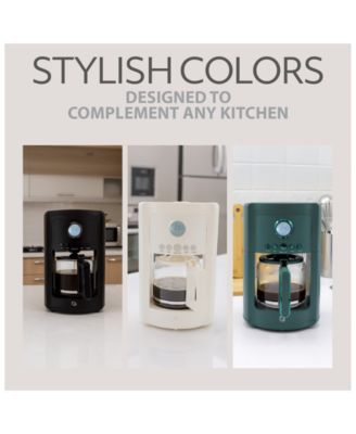 12-Cup Programmable Drip Coffee Maker Machine