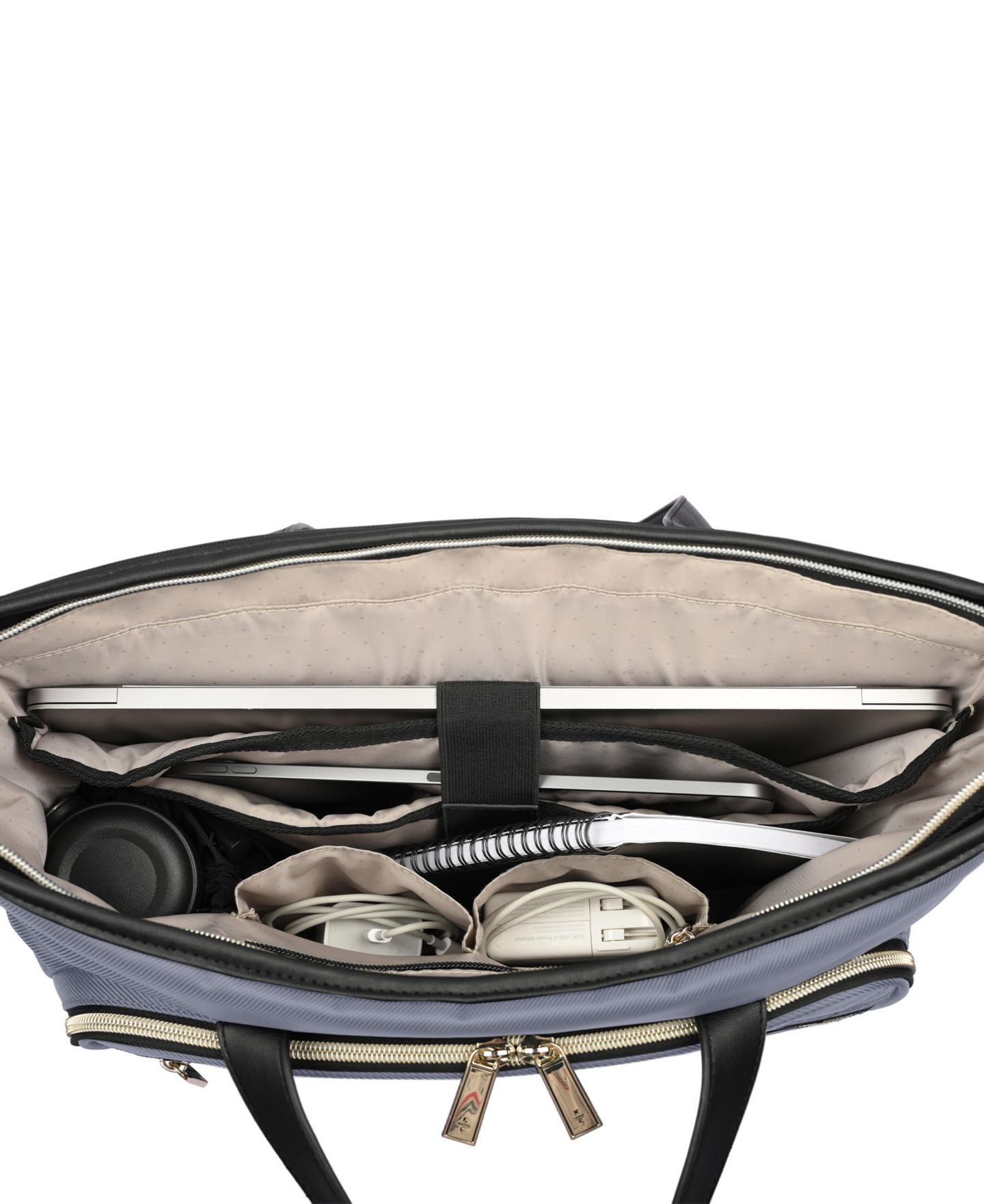 Женская сумка Kenneth Cole Reaction Lexington 18" Laptop Business Tote, цвет: Синий — фото 8