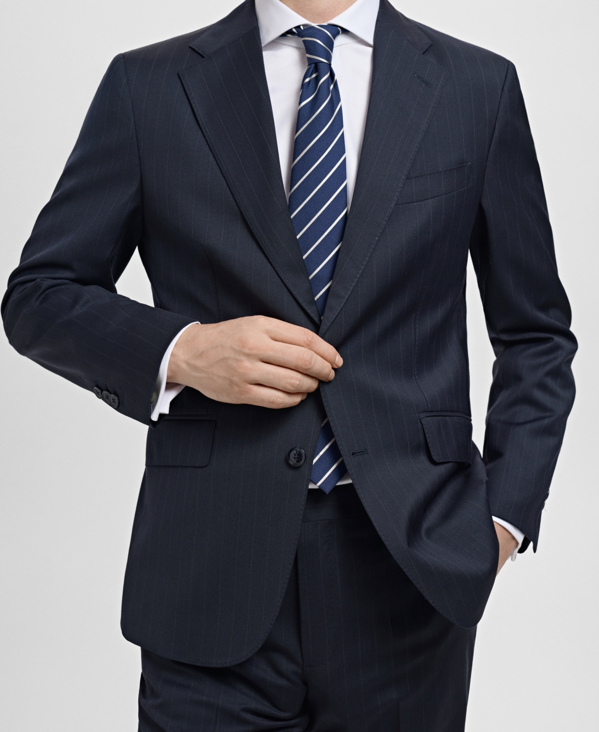 Mango Men's Venice Virgin Wool Suit Blazer