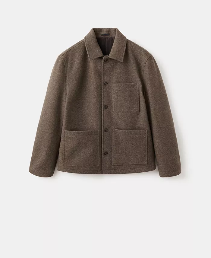 Men's Pockets Regular-Fit Jacket - thumbnail 4