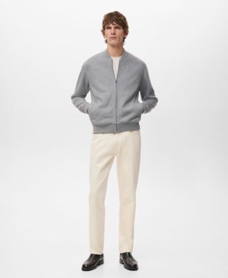 Men's Bomber Zip Hoodie