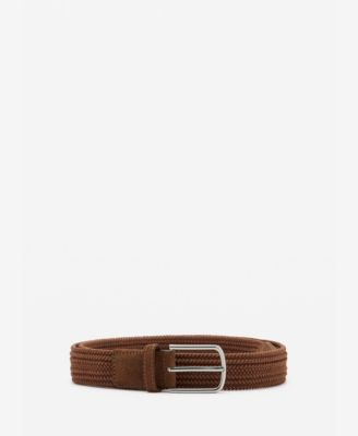 Men's Braided Elastic Belt