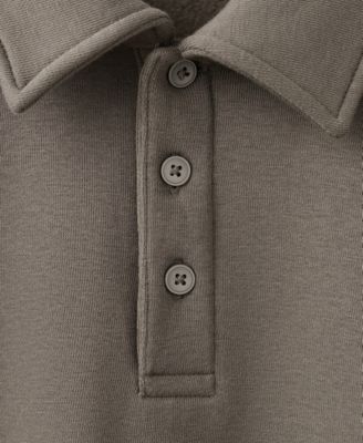 Men's Regular-Fit Polo Sweatshirt