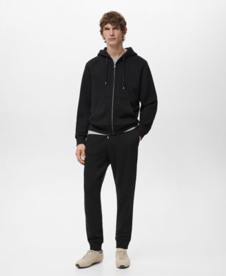 Men's Elastic Waist Cotton Joggers