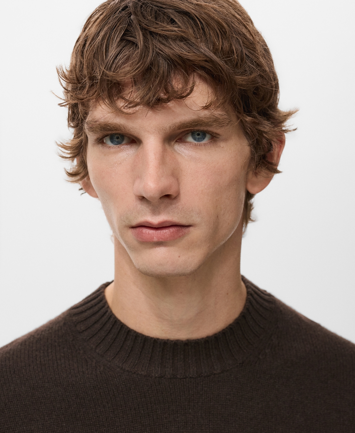 Mango Men's Italian Wool Knitted Sweater