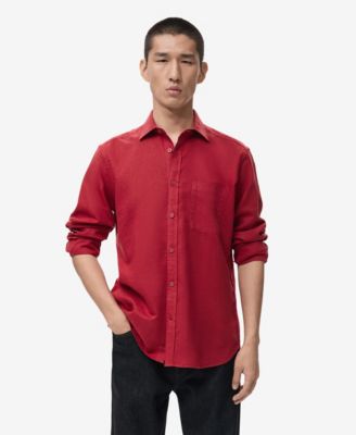 Men's Pocket Linen Shirt