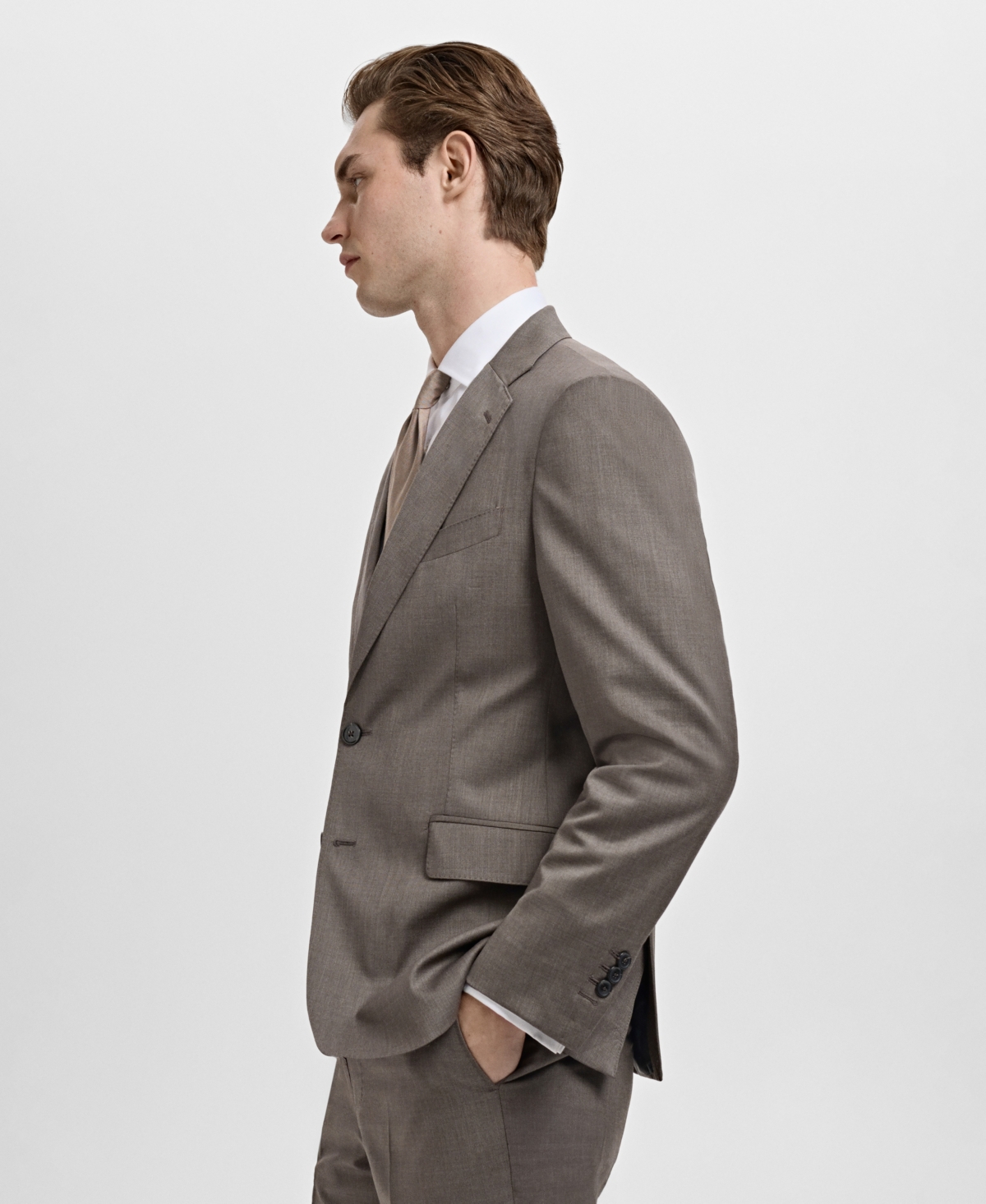 Mango Men's Venice Virgin Wool Suit Blazer