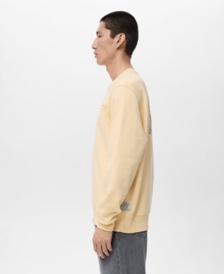 Men's Text Print Regular-Fit Sweatshirt