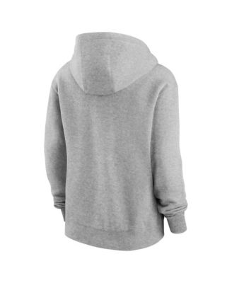 Women's Dark Heather Gray Seattle Seahawks 2025 NFC Conference Champs Locker Room Trophy Collection Hoodie