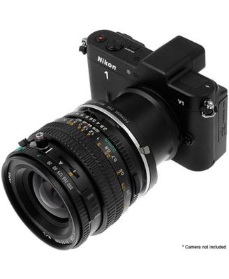 Mount Adapter for Mamiya 645 Lens to Nikon 1-Series Camera
