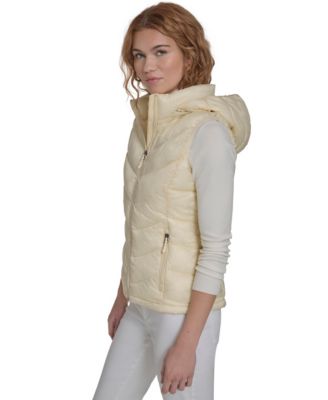 Women's Packable Hooded Puffer Vest