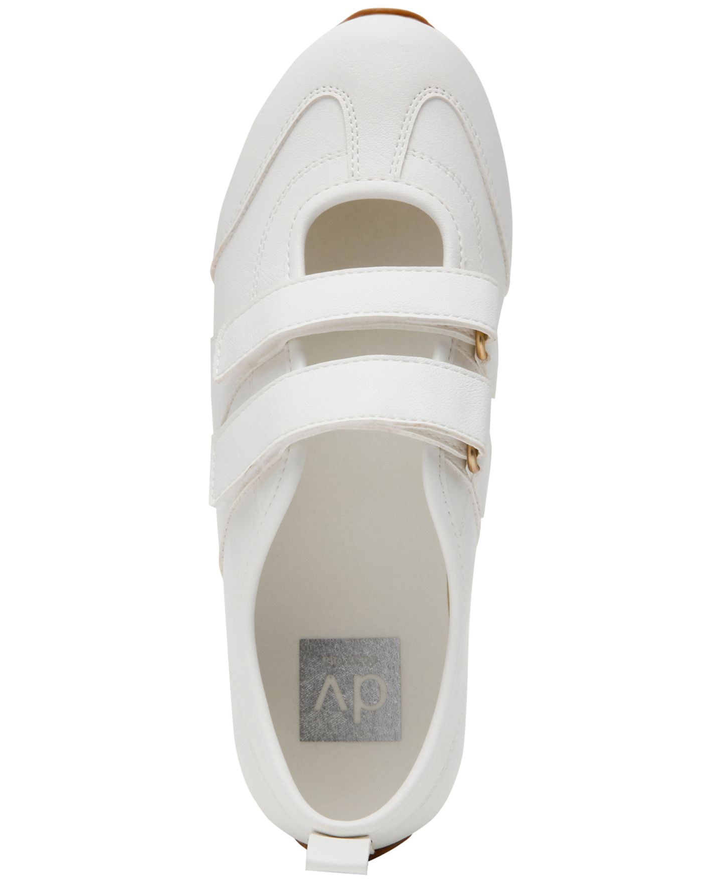 Женские кроссовки DV Dolce Vita Fabion Round Toe Ballet, цвет: Белый — фото 4