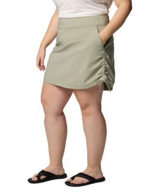 Plus Size All Seasons Regular Fit Skort