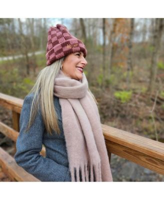 Women's Oversized Fringe Scarf