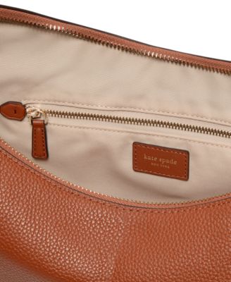 Duo Pebbled Leather Small Crossbody Bag
