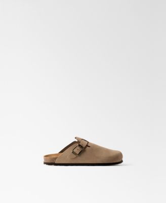 Women's Leather Clog Shoes