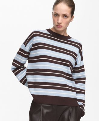 Women's Oversized Striped Sweater