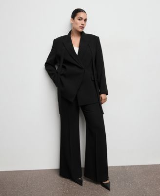 Women's High-Waist Suits Pants