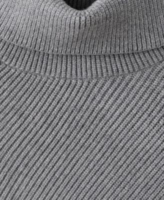 Women's Asymmetrical Roll Neck Sweater