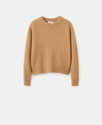 Women's Alpaca-Blend Crew-Neck Sweater