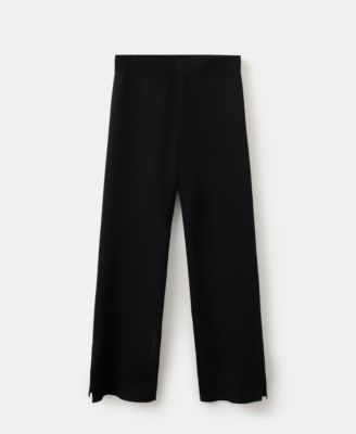 Women's Side Slit Knit Pants