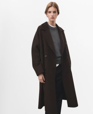 Women's Handmade Oversized Wool Coat