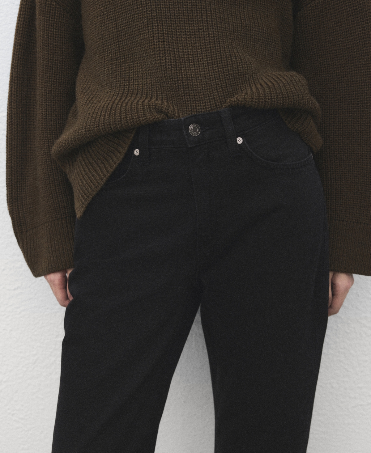 Mango Women's Matilda Medium-Rise Straight-Fit Jeans