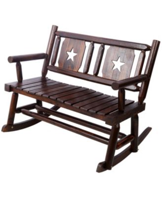 Modern Accent Teddy Upholstered Nursery Glider Rocking Chair with Solid Wood Legs Side Pocket High Backrest 300LBS Capacity