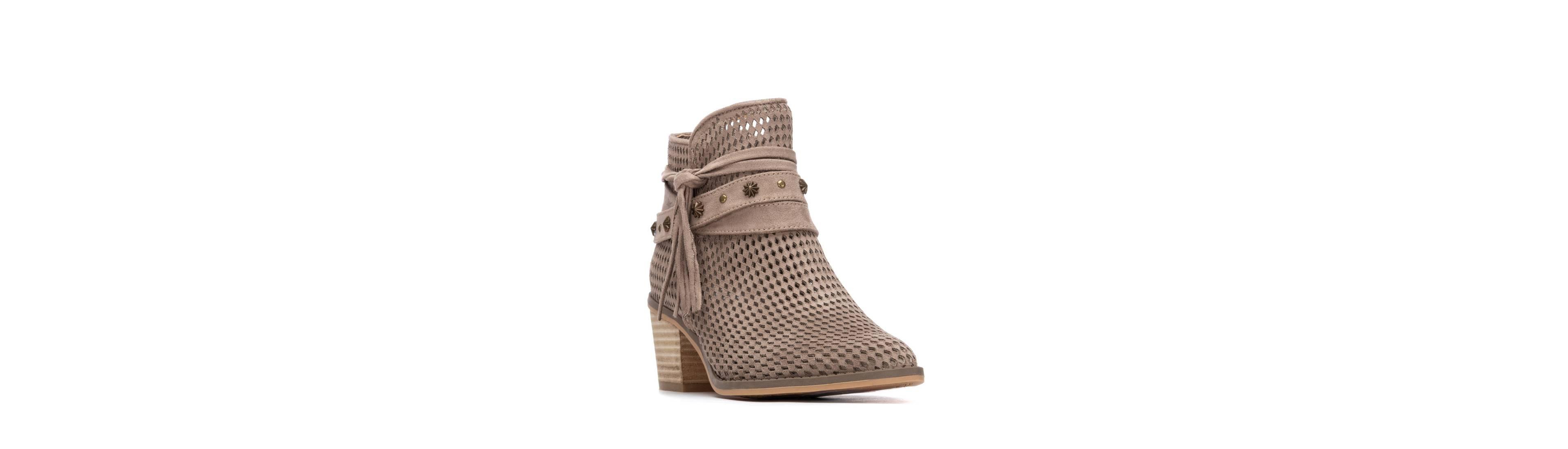 Xti Women's Refresh Collection Suede Ankle Booties