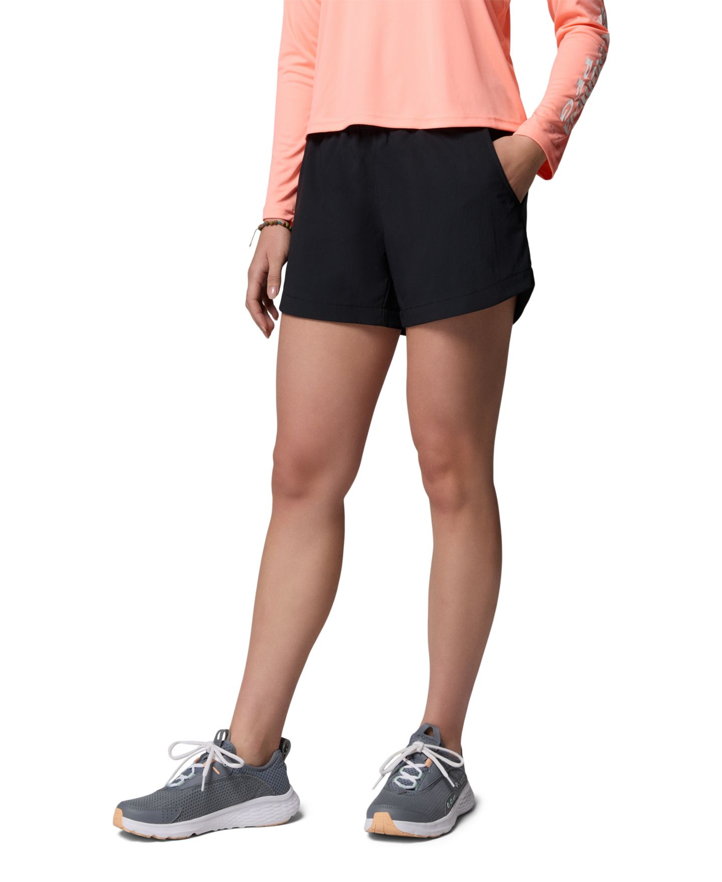 Женские шорты Columbia Tamiami Pull-On, цвет: Чёрный — фото 3