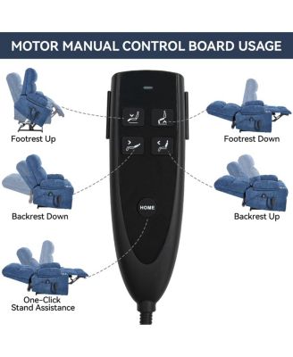 Oversized Power Lift Recliner for Big & Tall with Massage & Heat