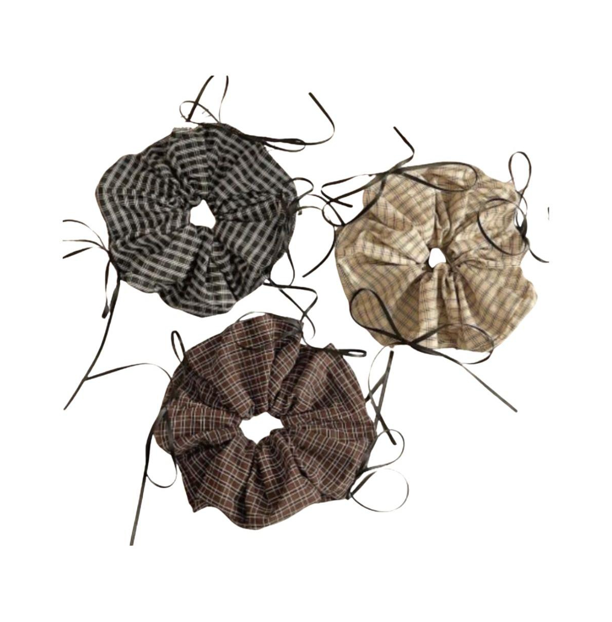 Draft - Headbands of Hope Women's Oversized Ribbon Scrunchie Set of 3