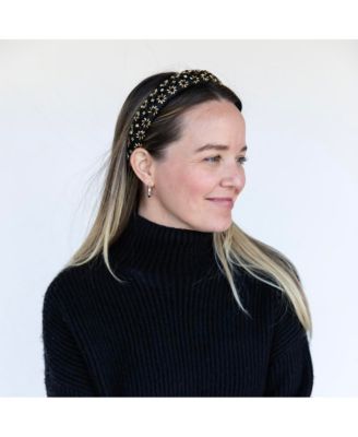 Women's Embellished Starburst Padded Headband