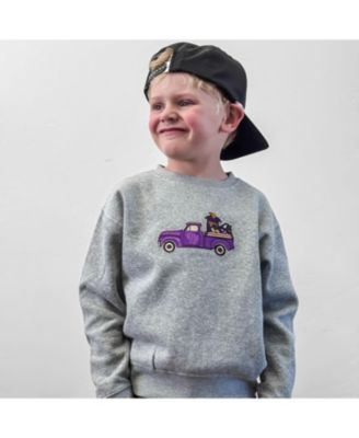 Baby Boys Mardi Gras Truck Patch Sweatshirt
