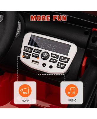 12V Kids Ride On Truck with Music Lights and Remote