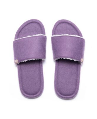 Women's Soft Slide Indoor / Outdoor Natural Rubber Sole House Shoes