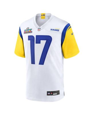 Men's Davante Adams White Los Angeles Rams Super Bowl LX Game Jersey