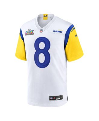 Men's Jared Verse White Los Angeles Rams Super Bowl LX Game Jersey