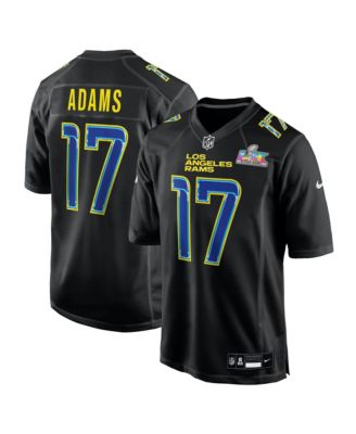 Men's Davante Adams Black Los Angeles Rams Super Bowl LX Fashion Game Jersey
