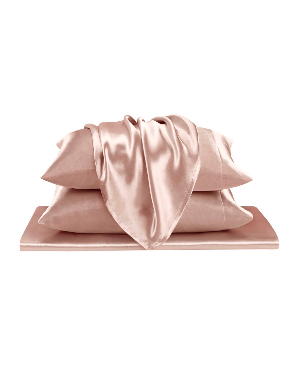 Madison Park Essentials Satin 6-Pc. Sheet Set