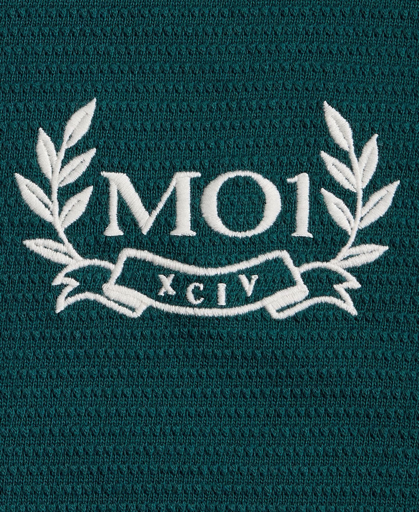 Мужское поло Mode of One Relaxed-Fit Textured Polo Shirt, цвет: Тёмный морской — фото 4
