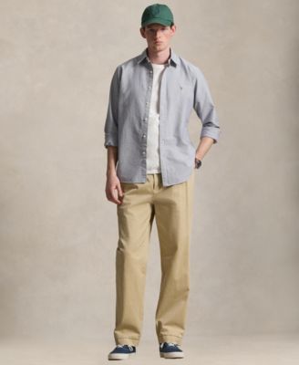 Men's Long-Sleeve Oxford Shirt