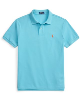 Men's Custom Slim Fit  Mesh Polo
