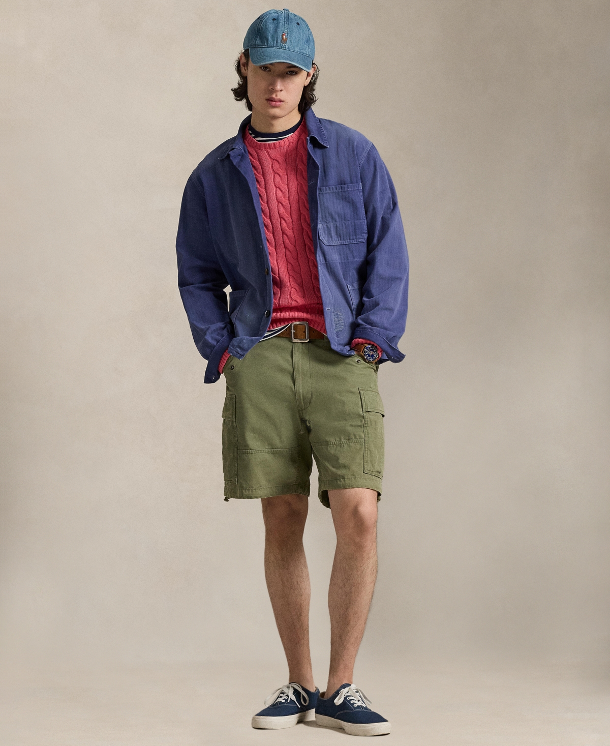 Polo Ralph Lauren Men's Cable-Knit Cotton Sweater