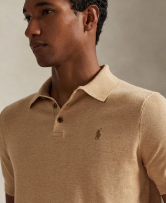 Men's Polo-Collar Sweater