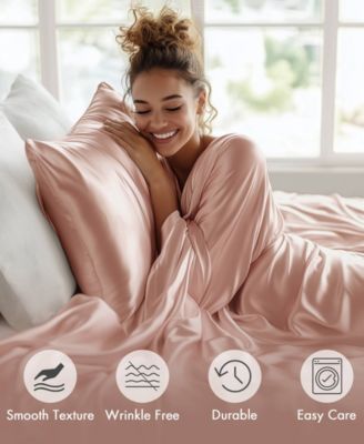 Satin Luxury 6-Pc. Sheet Set, Cal King