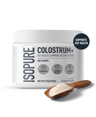 Colostrum + Gut Health & Immune System Support, Unflavored, 30 servings