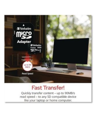 44083 32GB Premium microSDHC Memory Card with Adapter