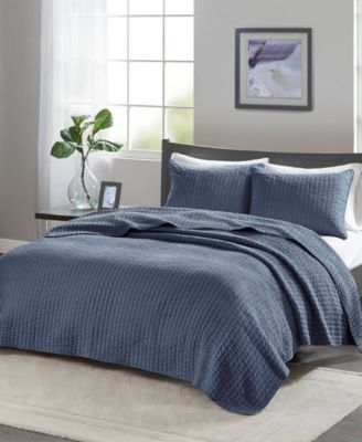 Keaton Quilted 3-Pc. Quilt Set, King/California King